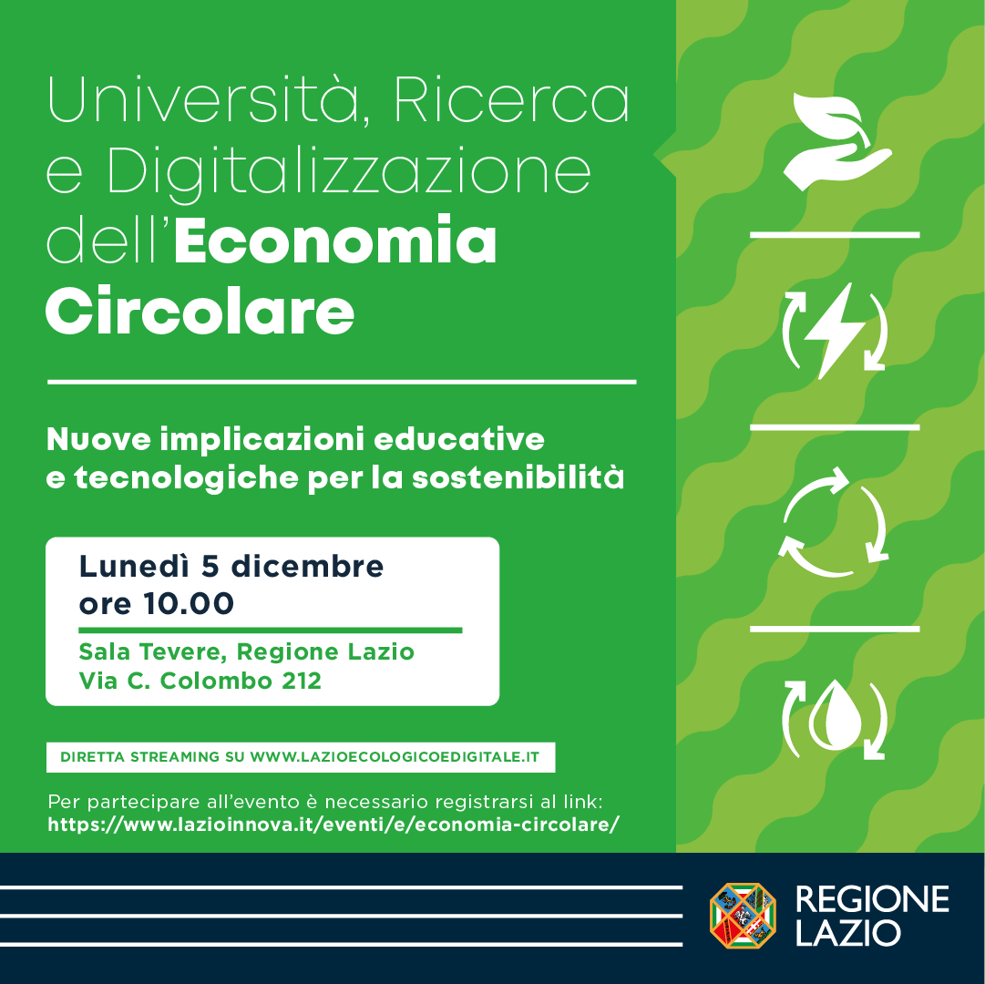 Università, Ricerca e Digitalizzazione dell’Economia Circolare